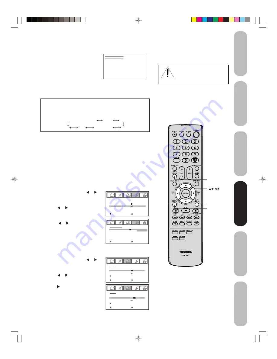 Toshiba 20HLV16 Owner'S Manual Download Page 31