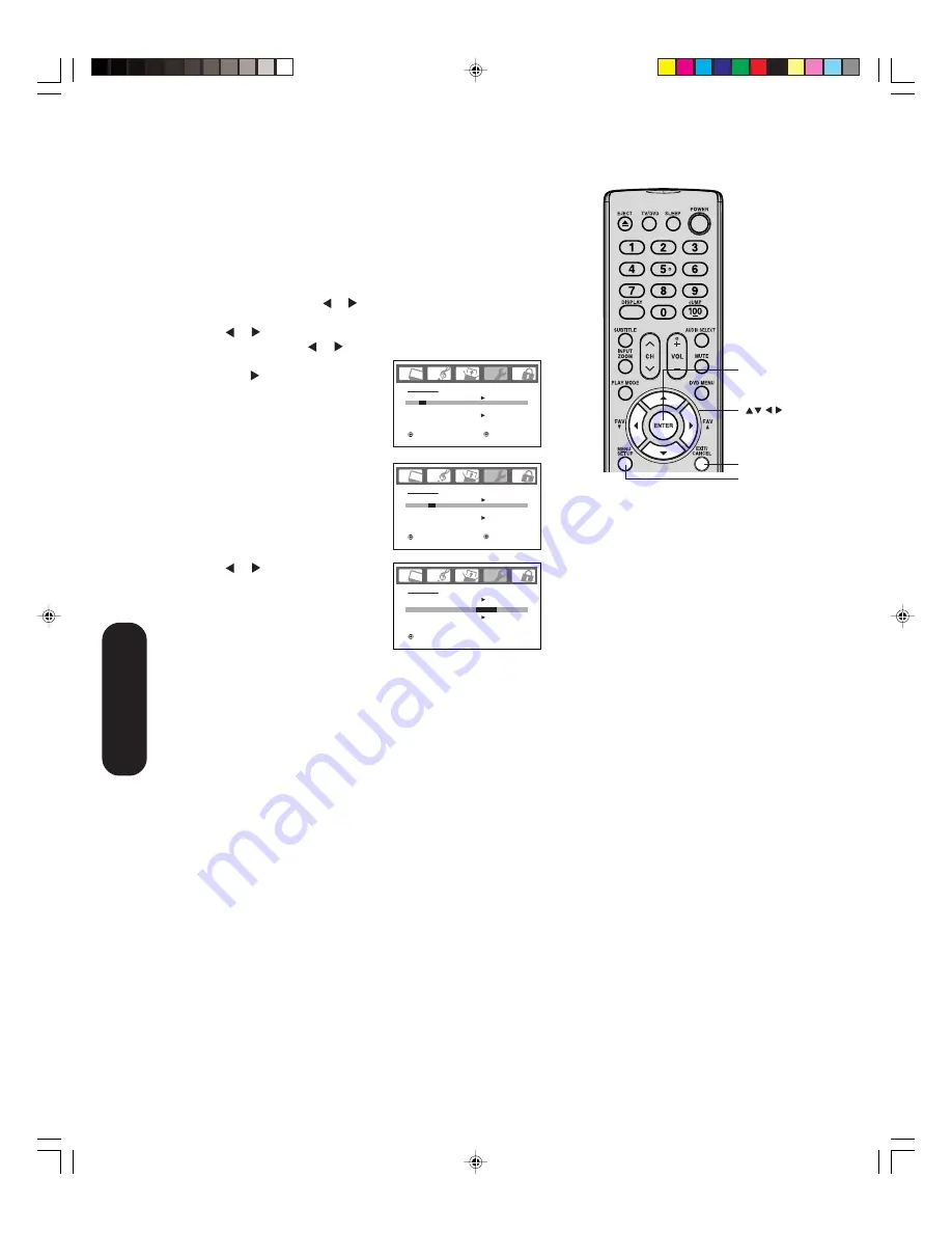 Toshiba 20HLV16 Owner'S Manual Download Page 32