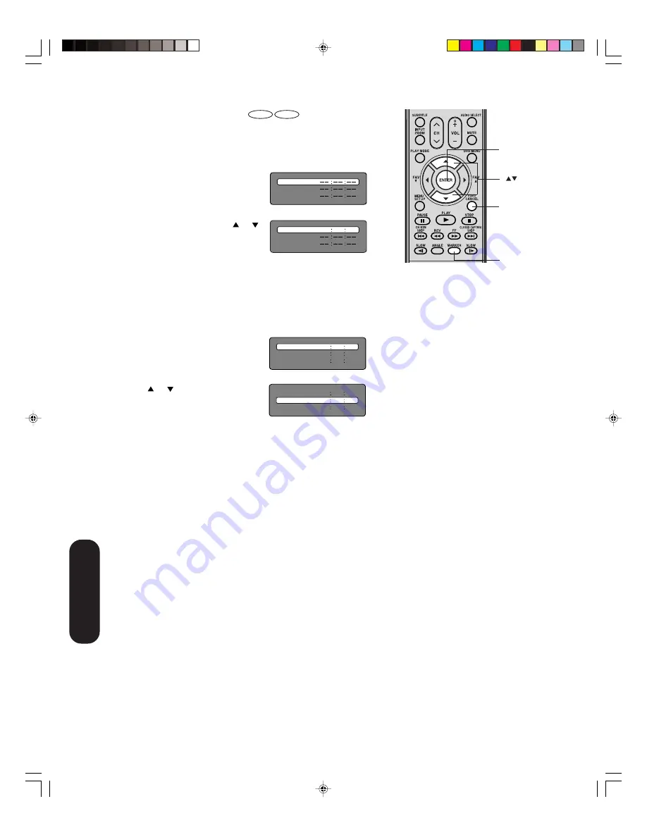 Toshiba 20HLV16 Скачать руководство пользователя страница 48