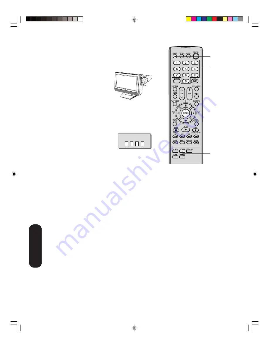 Toshiba 20HLV16 Owner'S Manual Download Page 62