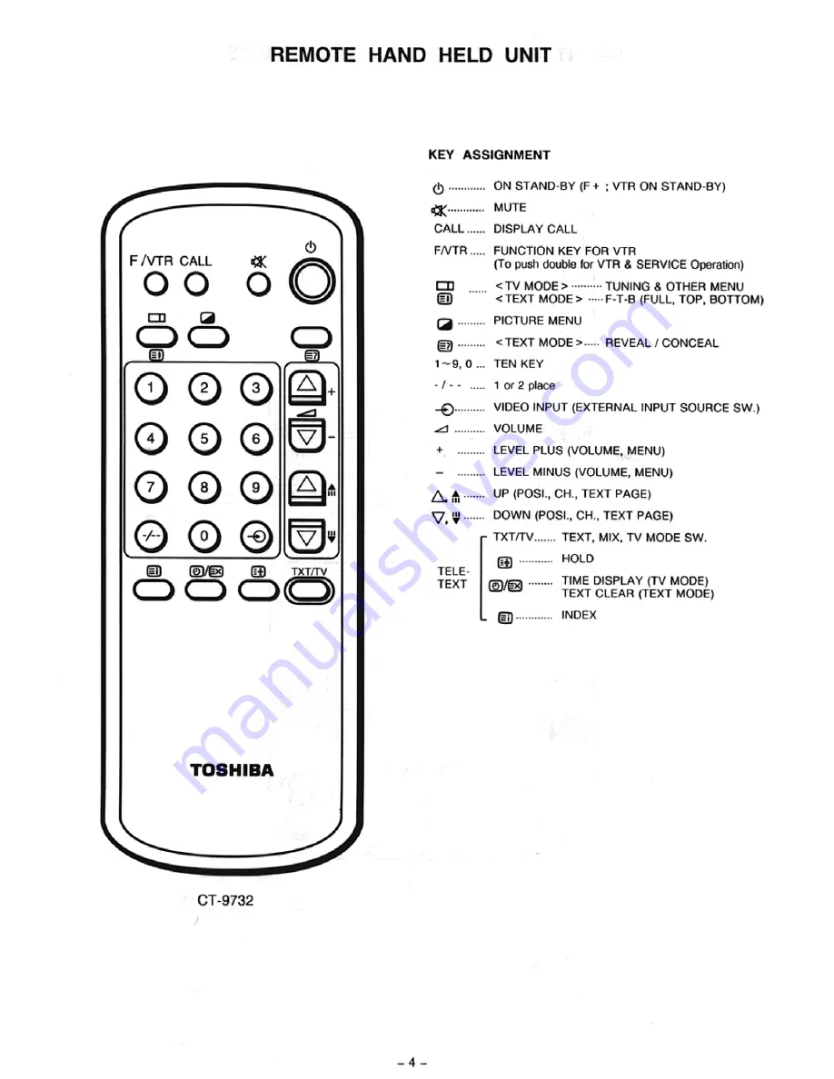 Toshiba 2140TD Service Data Download Page 4