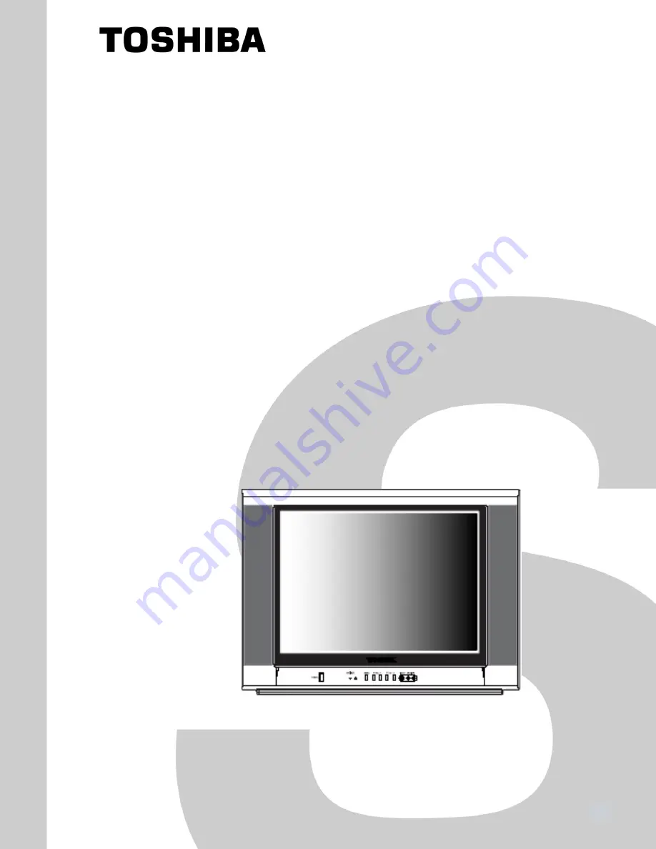 Toshiba 21ARF46 Service Manual Download Page 1