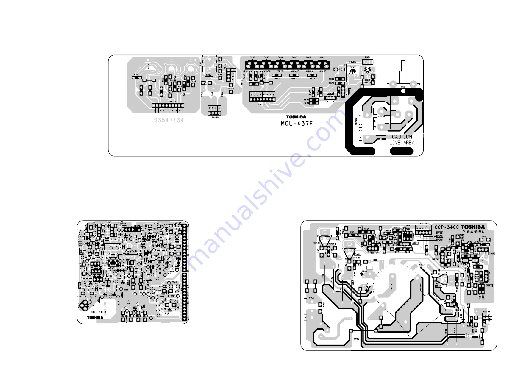 Toshiba 21SZ2E Service Manual Download Page 26