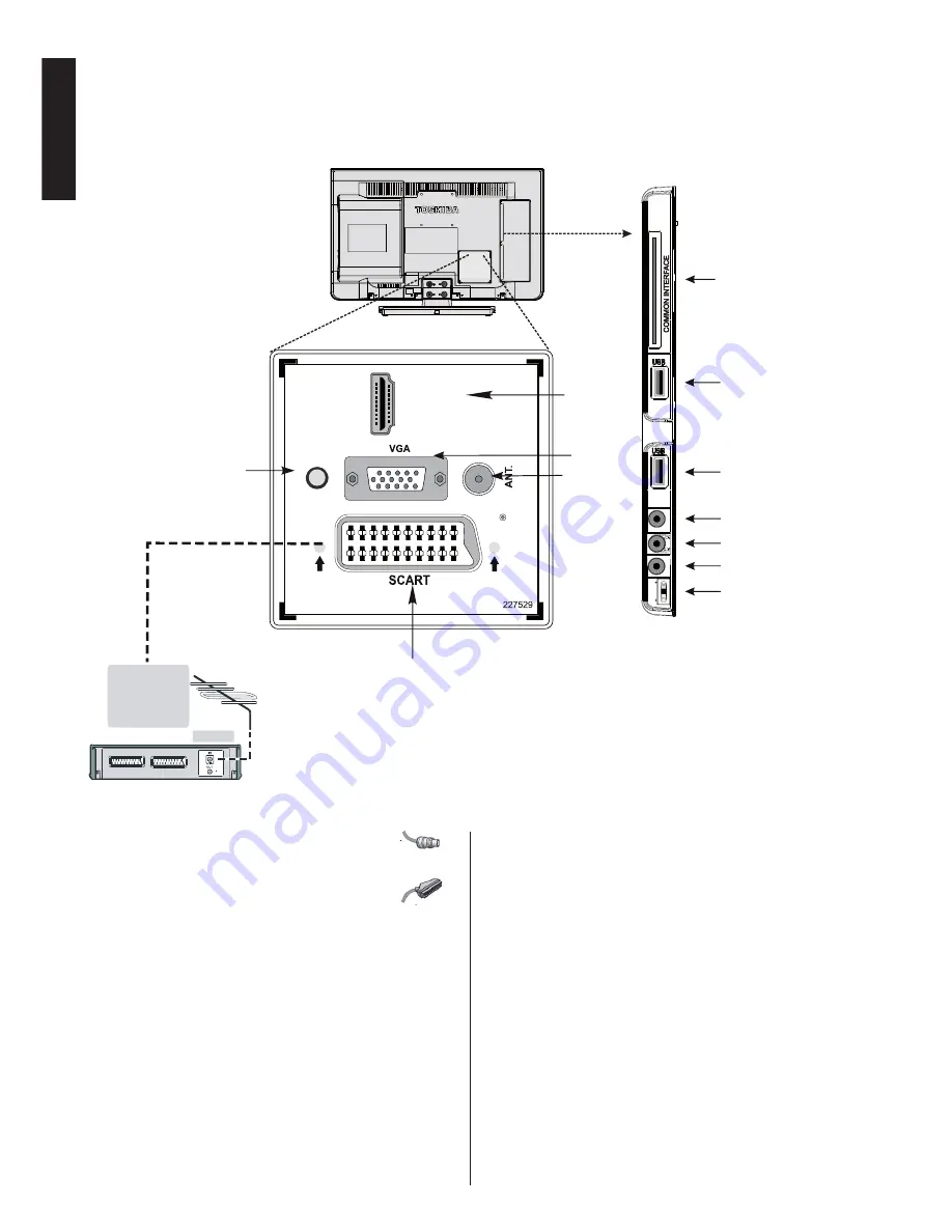 Toshiba 22D1333G Скачать руководство пользователя страница 9