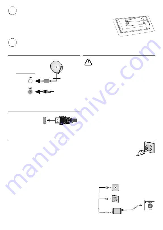 Toshiba 24 W21 Series Quick Start Manual Download Page 36