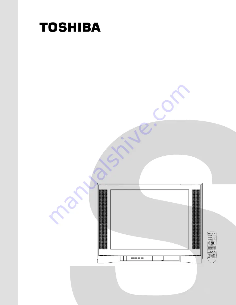 Toshiba 24AF43 Service Manual Download Page 1