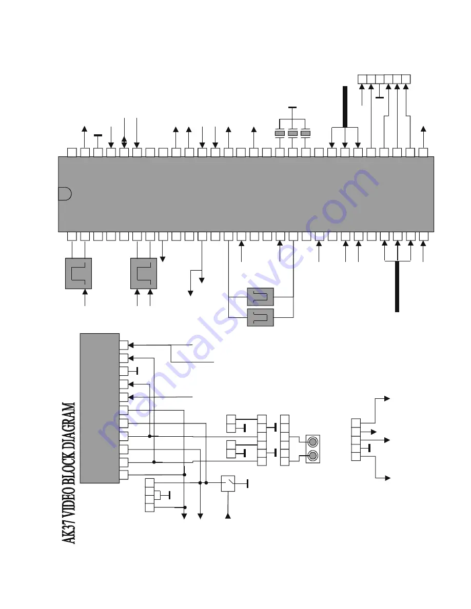 Toshiba 24W33B Service Manual Download Page 34