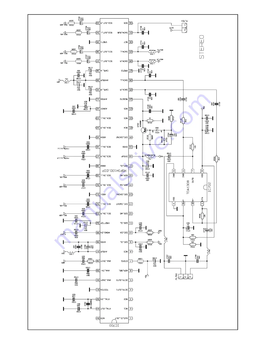 Toshiba 24W33B Service Manual Download Page 42