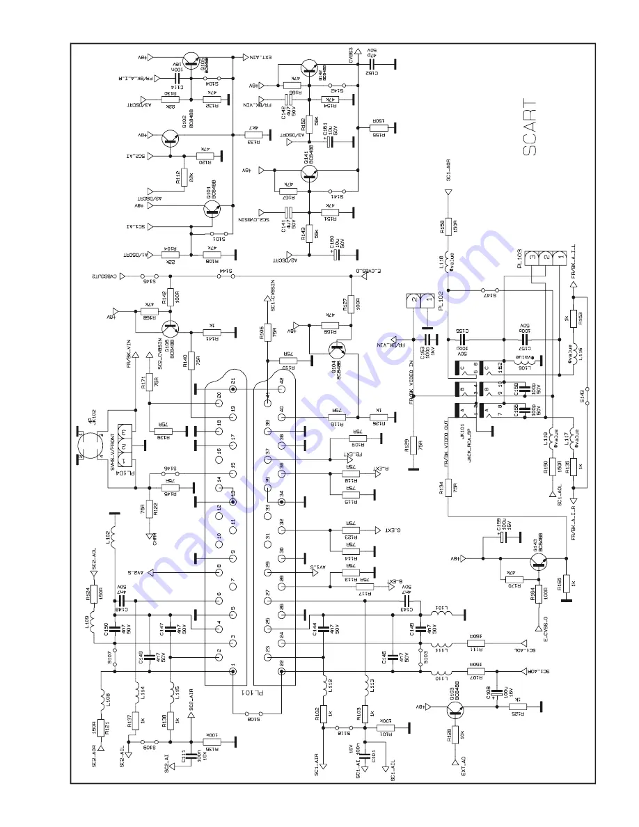 Toshiba 24W33B Service Manual Download Page 43