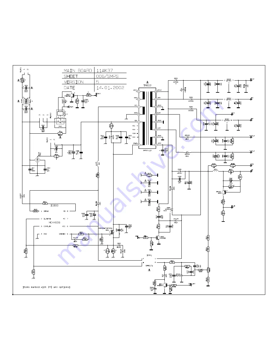 Toshiba 24W33B Service Manual Download Page 57