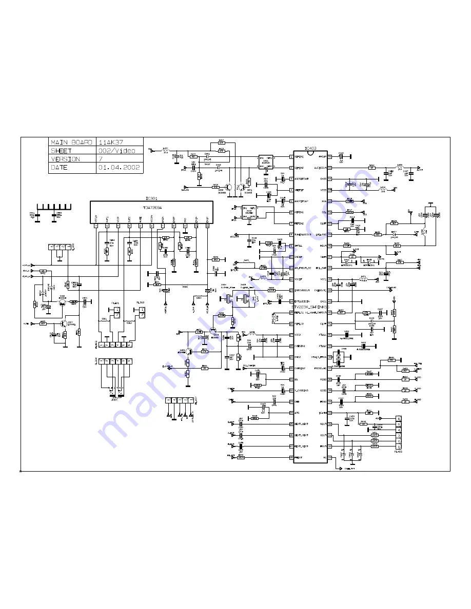 Toshiba 24W33B Service Manual Download Page 67