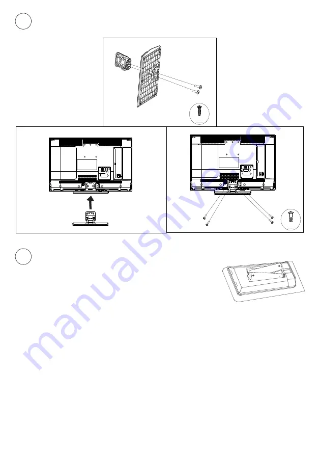 Toshiba 24WK3C63DB Quick Start Manual Download Page 2