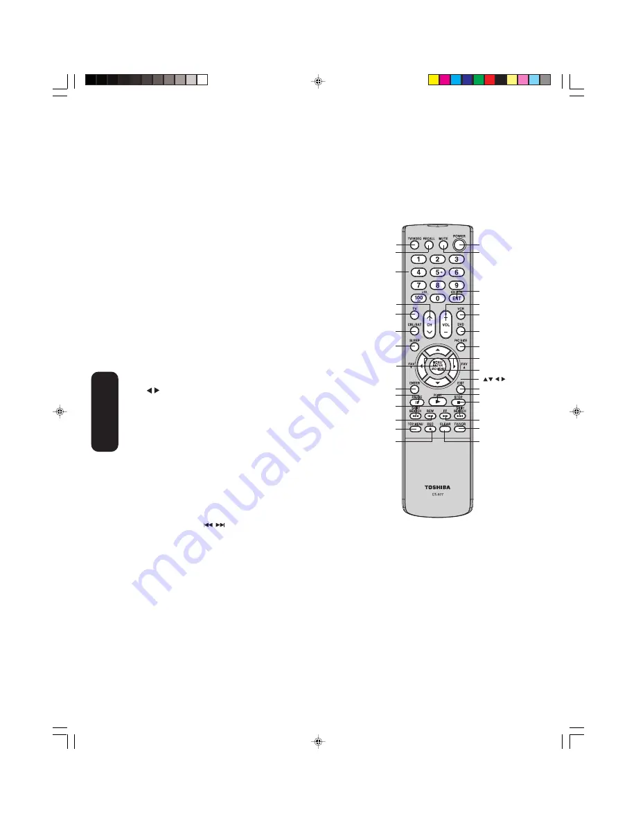 Toshiba 26DF56 Owner'S Manual Download Page 18