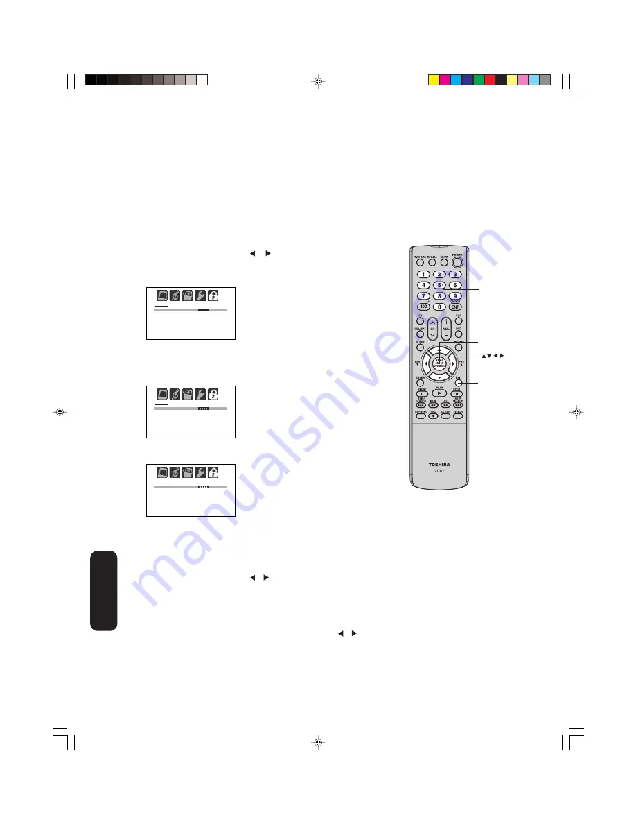 Toshiba 26DF56 Owner'S Manual Download Page 62