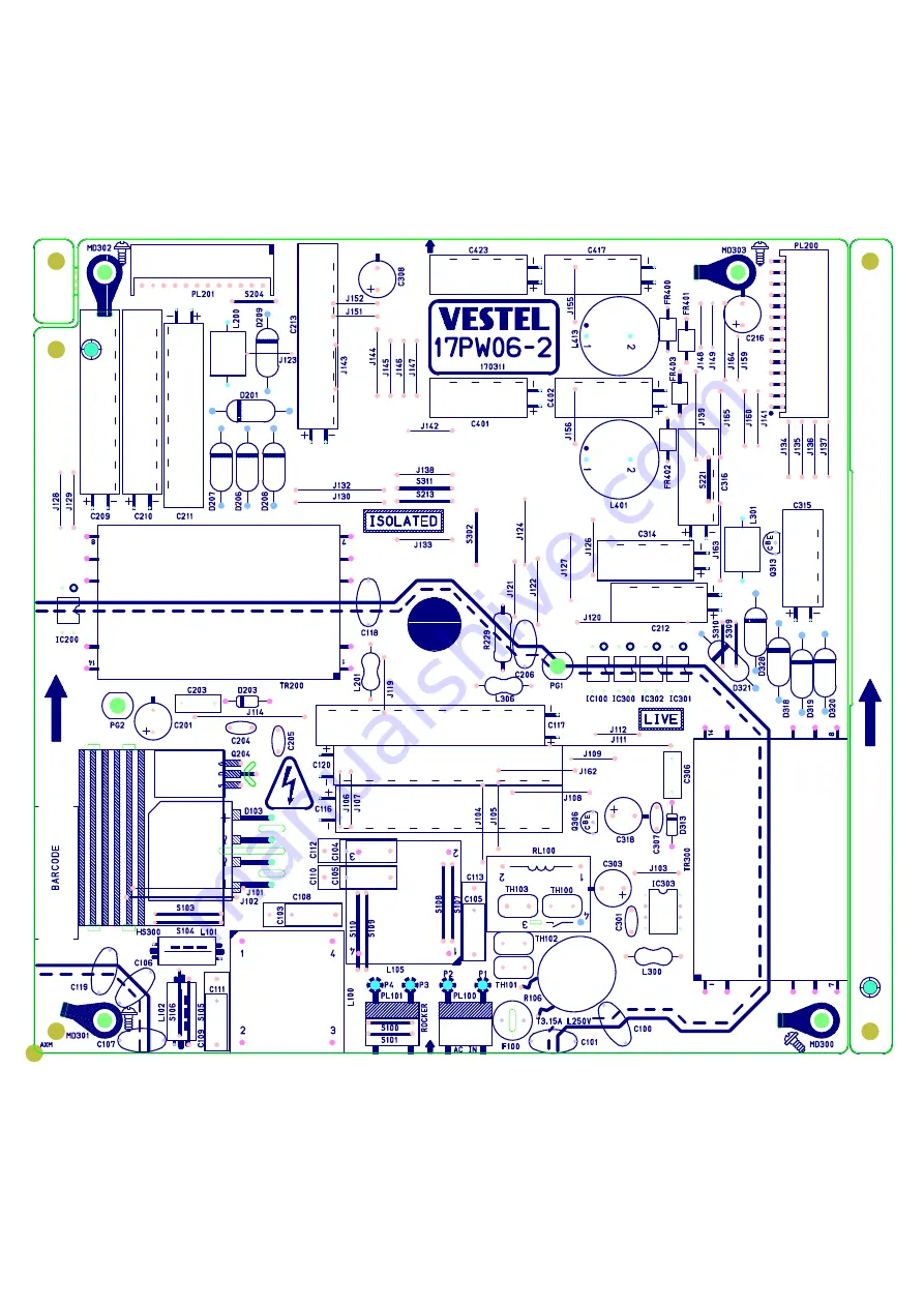 Toshiba 26EL834RB Service Manual Download Page 26