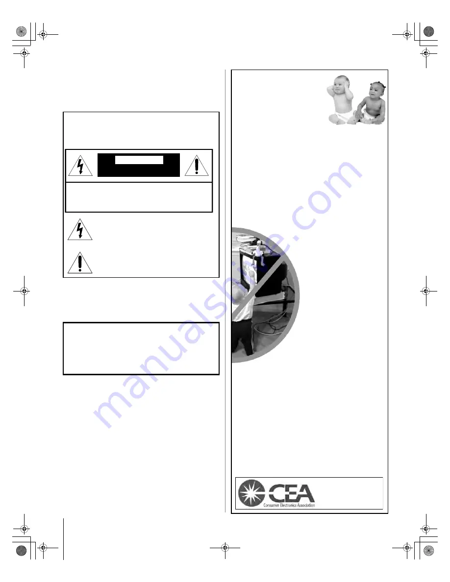 Toshiba 26HL37 Owner'S Manual Download Page 2