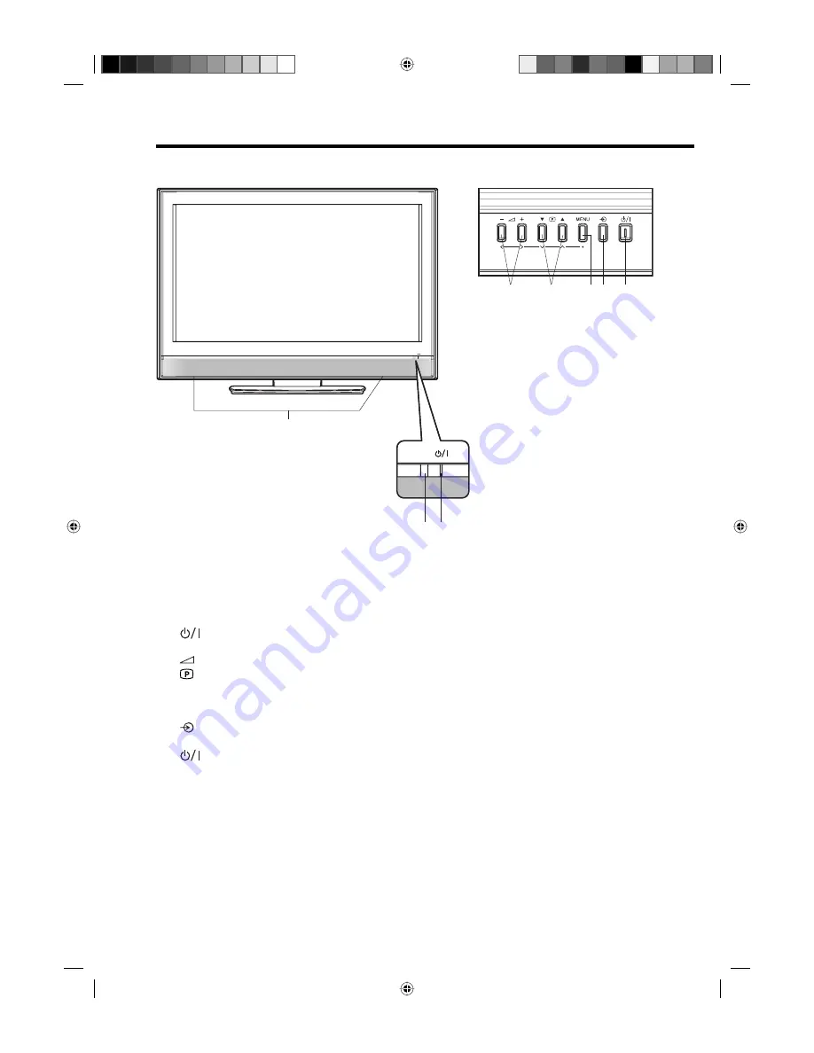 Toshiba 26W300P Скачать руководство пользователя страница 6