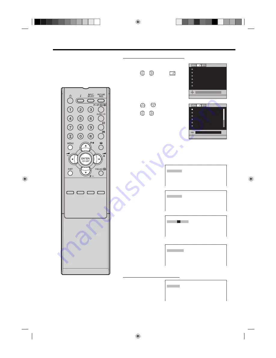 Toshiba 26W300P Скачать руководство пользователя страница 20