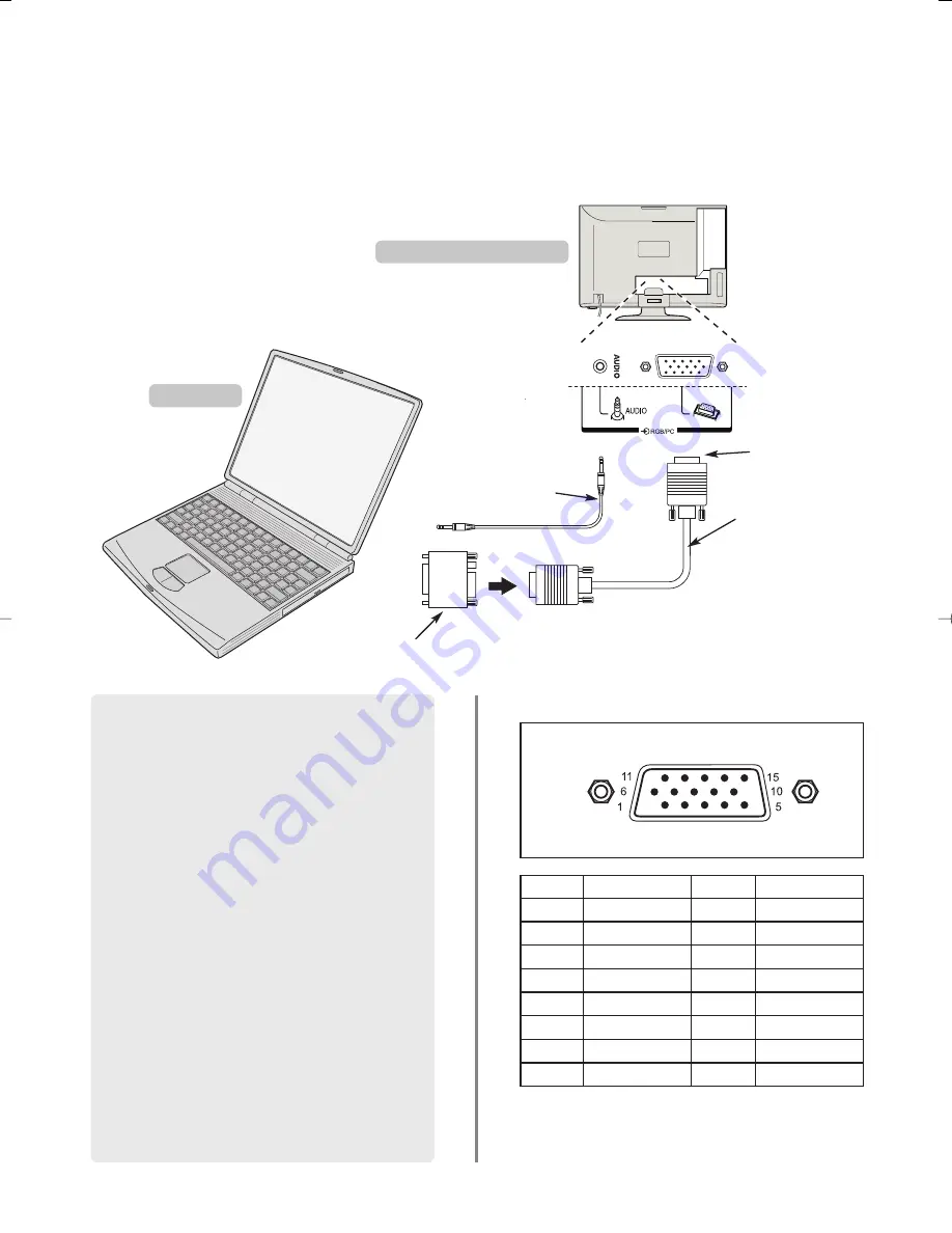 Toshiba 26WL46 Series Owner'S Manual Download Page 7