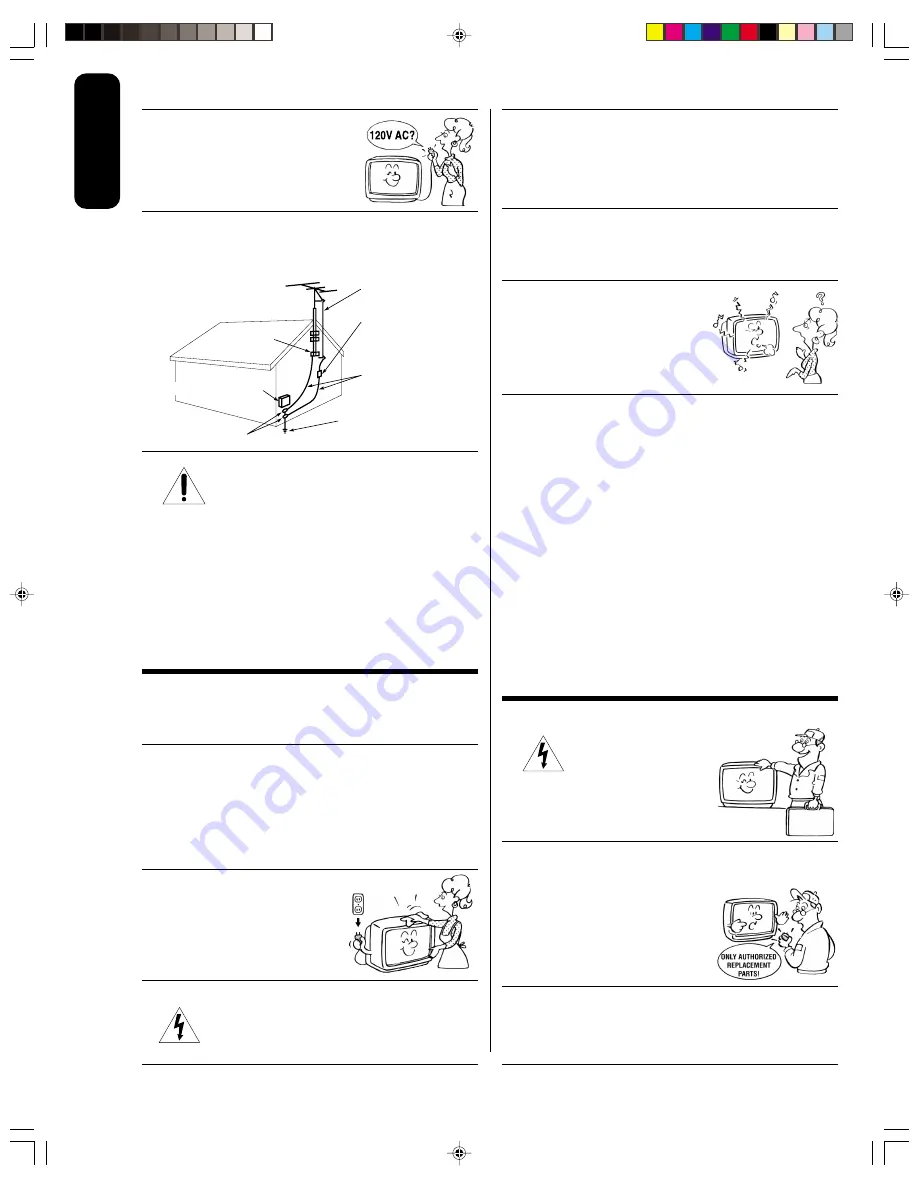 Toshiba 27A46C Owner'S Manual Download Page 4