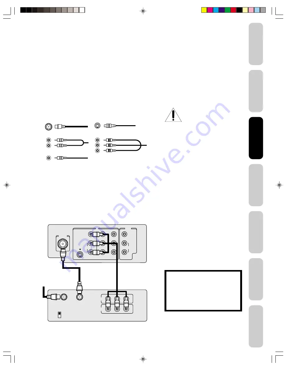 Toshiba 27A46C Owner'S Manual Download Page 7