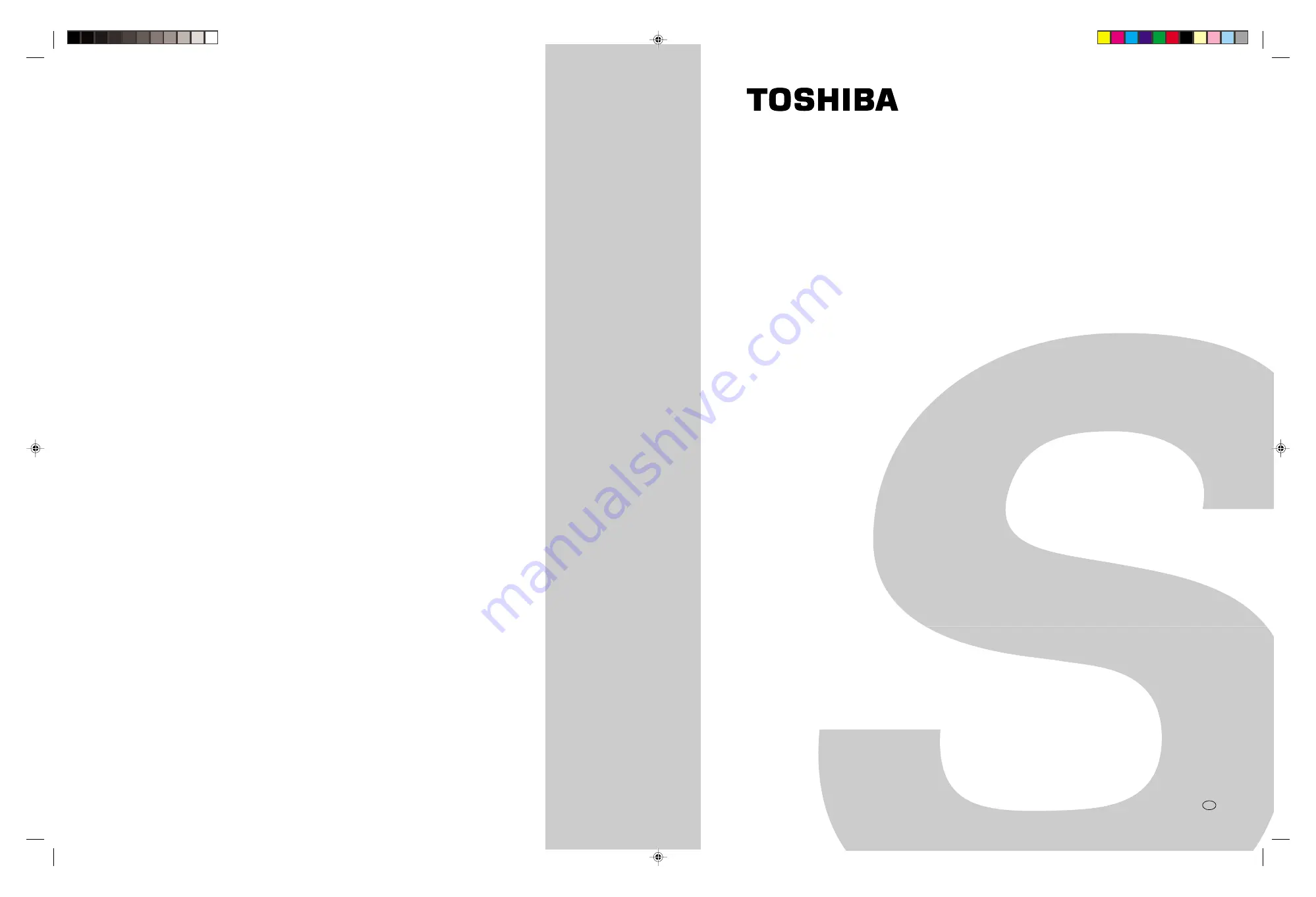 Toshiba 27AF42 Service Manual Download Page 1