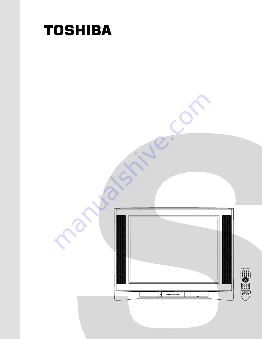 Toshiba 27AF44 Service Manual Download Page 1