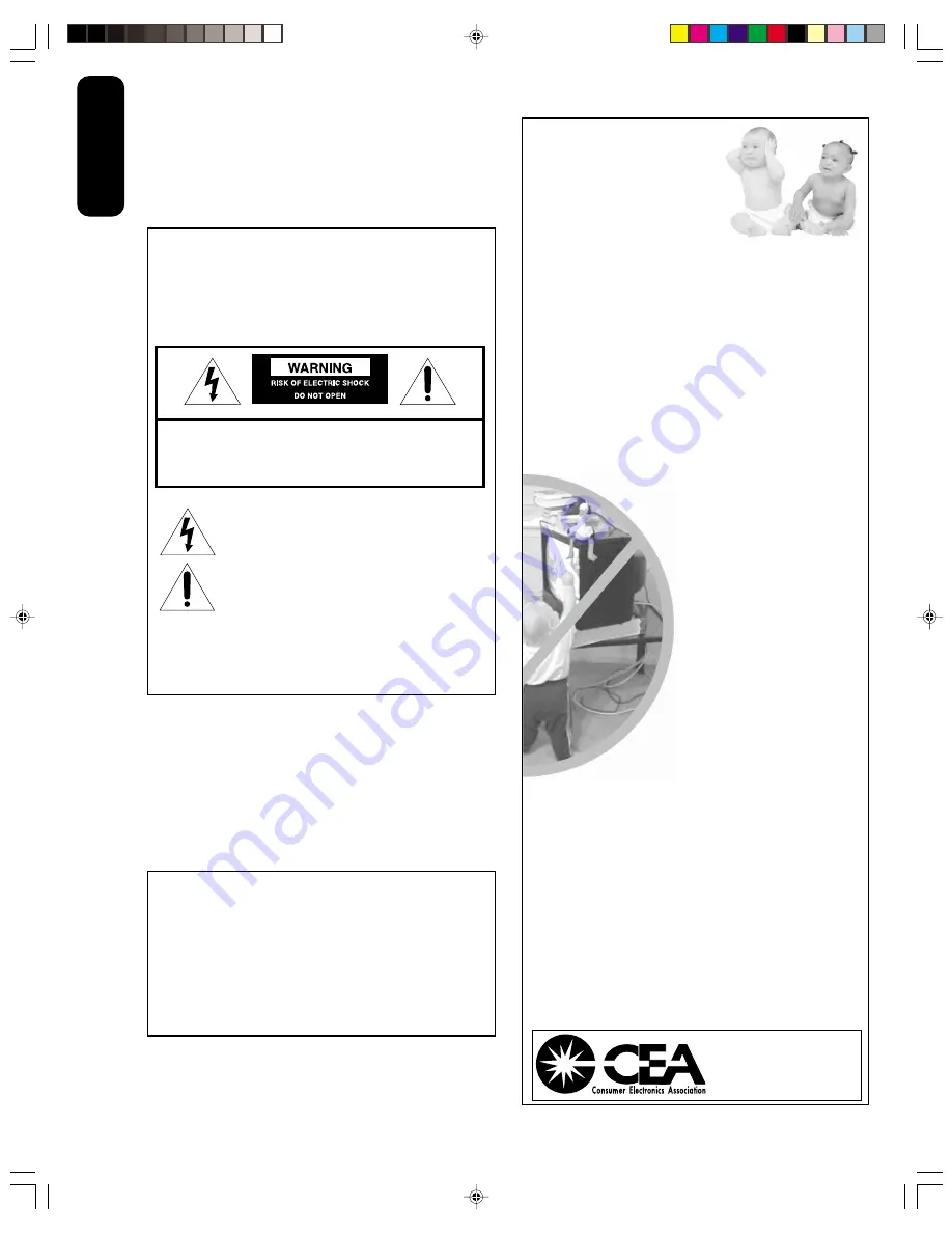 Toshiba 27AF46C Owner'S Manual Download Page 2