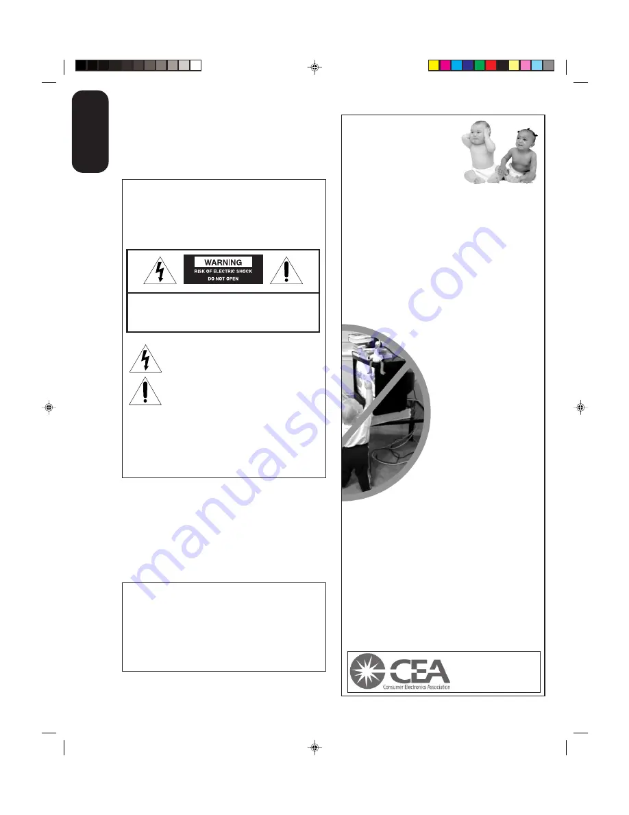 Toshiba 27AFX54 Скачать руководство пользователя страница 2