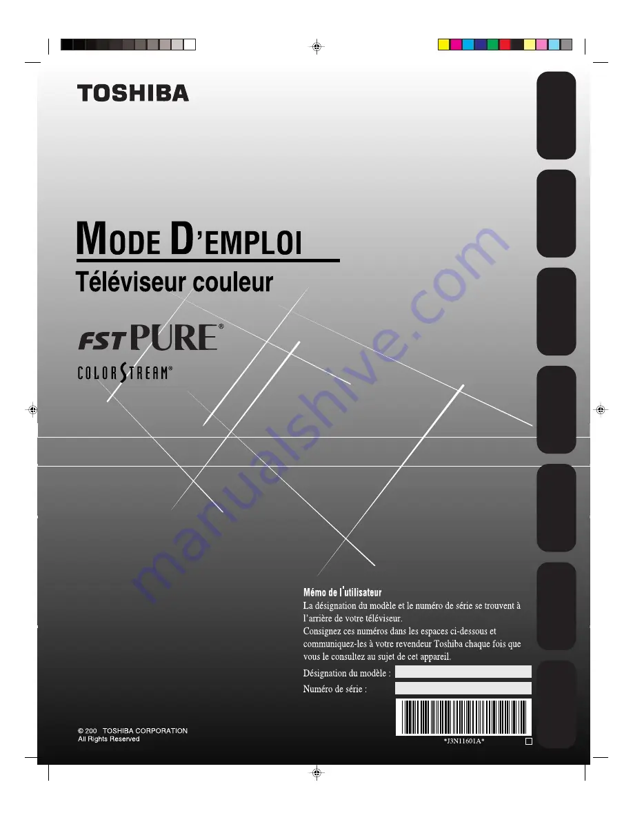 Toshiba 27AFX54 Owner'S Manual Download Page 39