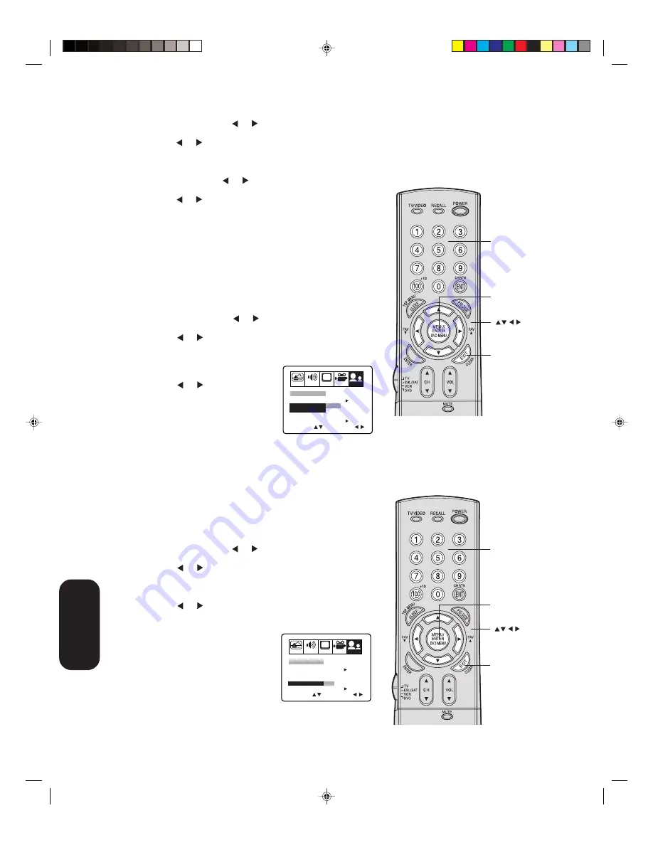 Toshiba 27AFX54 Скачать руководство пользователя страница 62