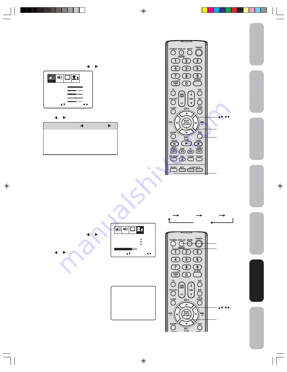 Toshiba 27AFX56 Owner'S Manual Download Page 25