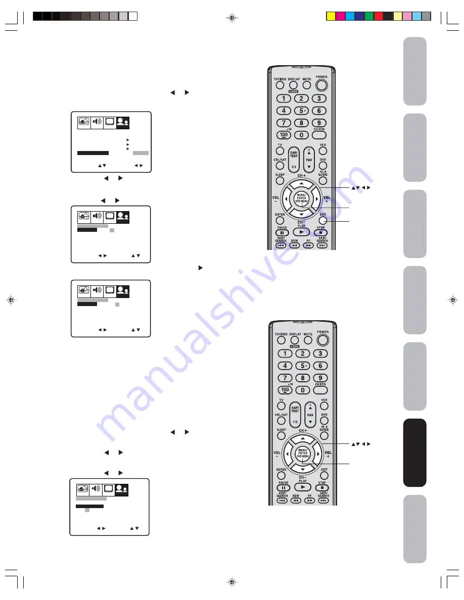 Toshiba 27AFX56 Owner'S Manual Download Page 55