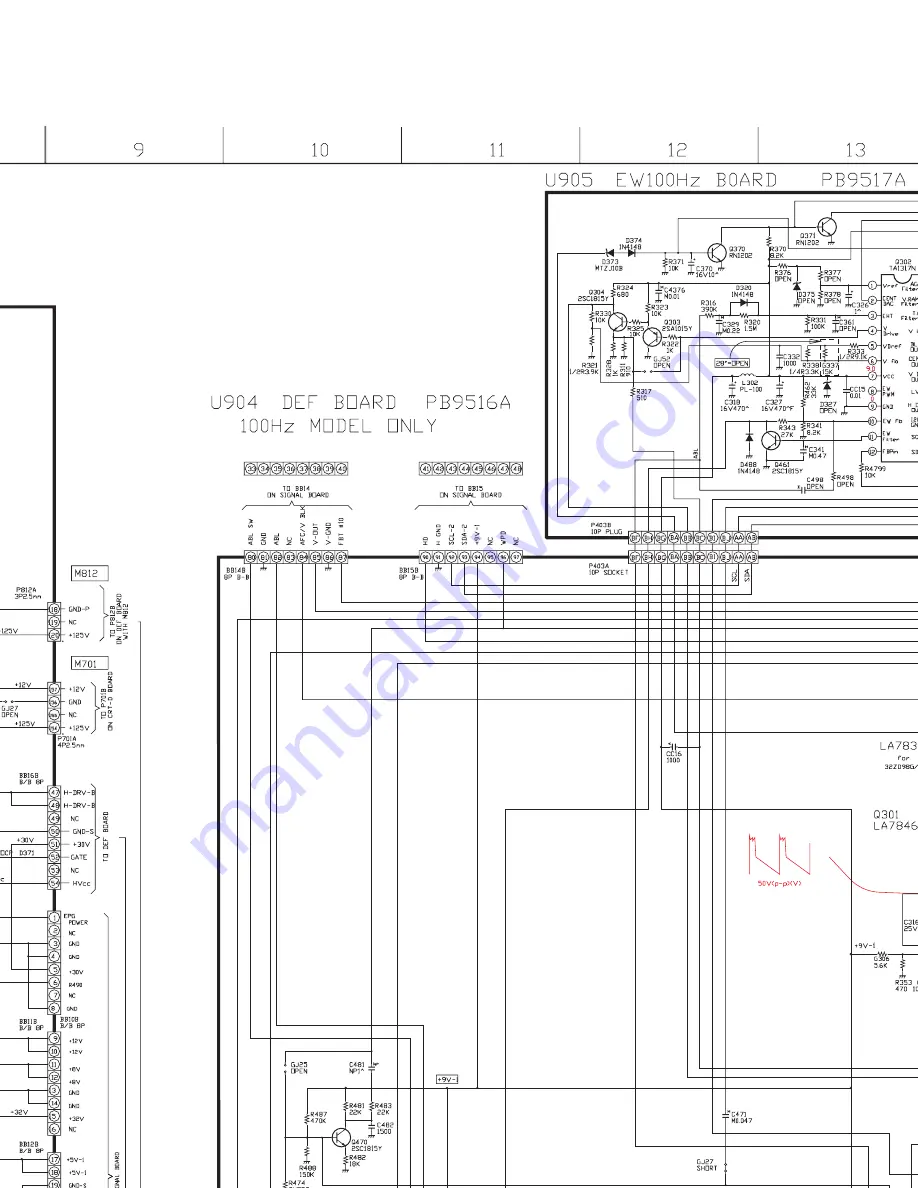 Toshiba 28ZD06B Service Manual Download Page 56