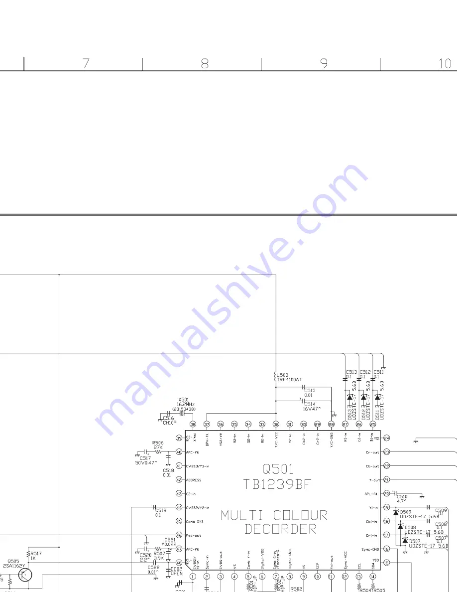 Toshiba 28ZD06B Service Manual Download Page 110