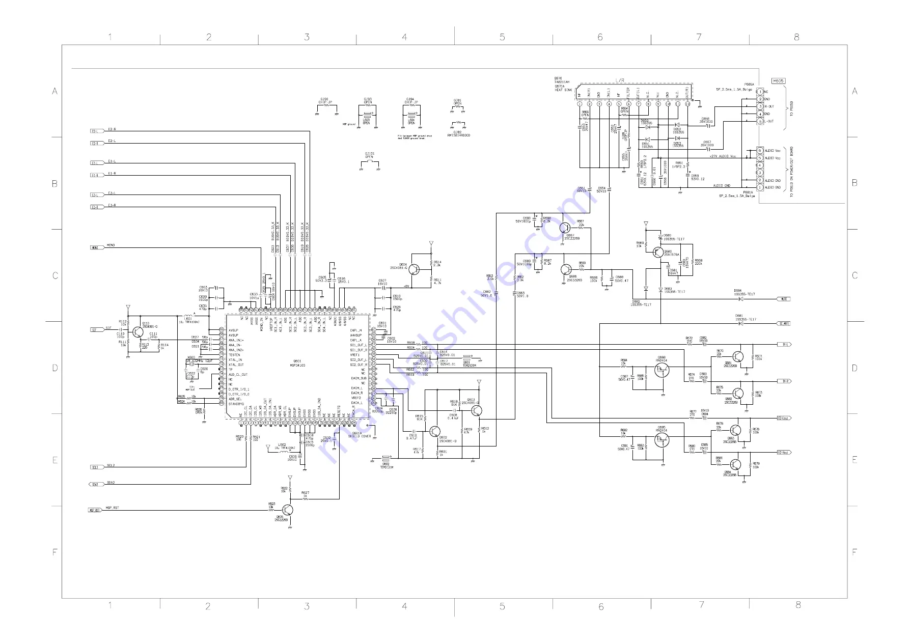 Toshiba 28ZH46P Service Manual Download Page 34