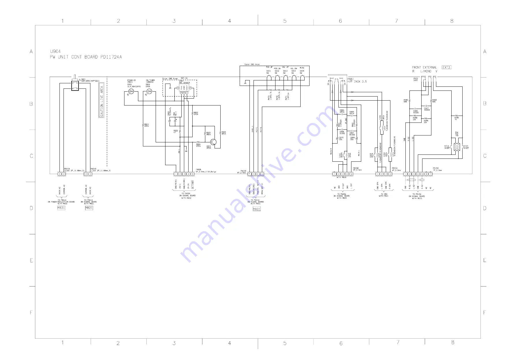 Toshiba 28ZH46P Service Manual Download Page 40