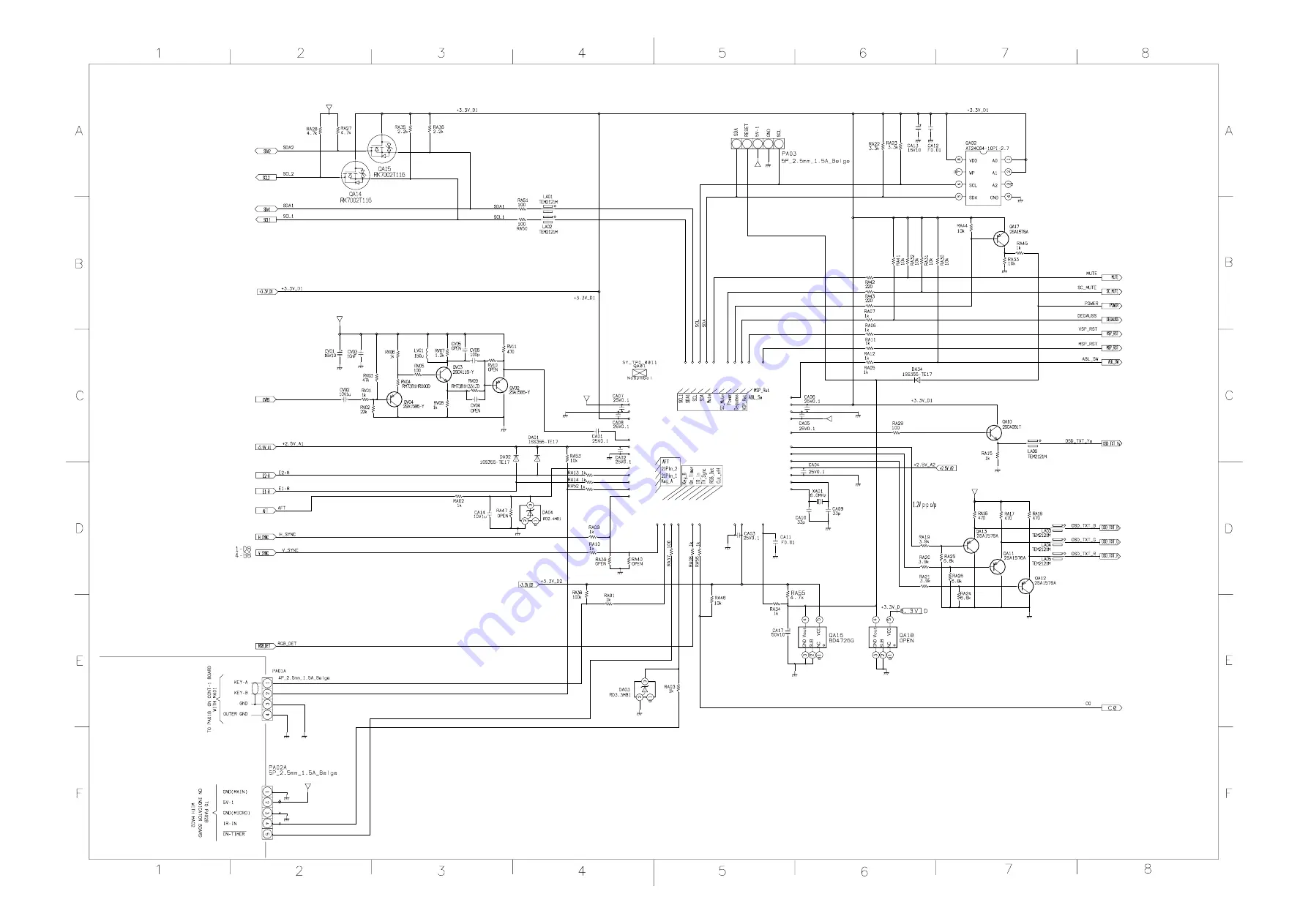 Toshiba 28ZH46P Service Manual Download Page 48