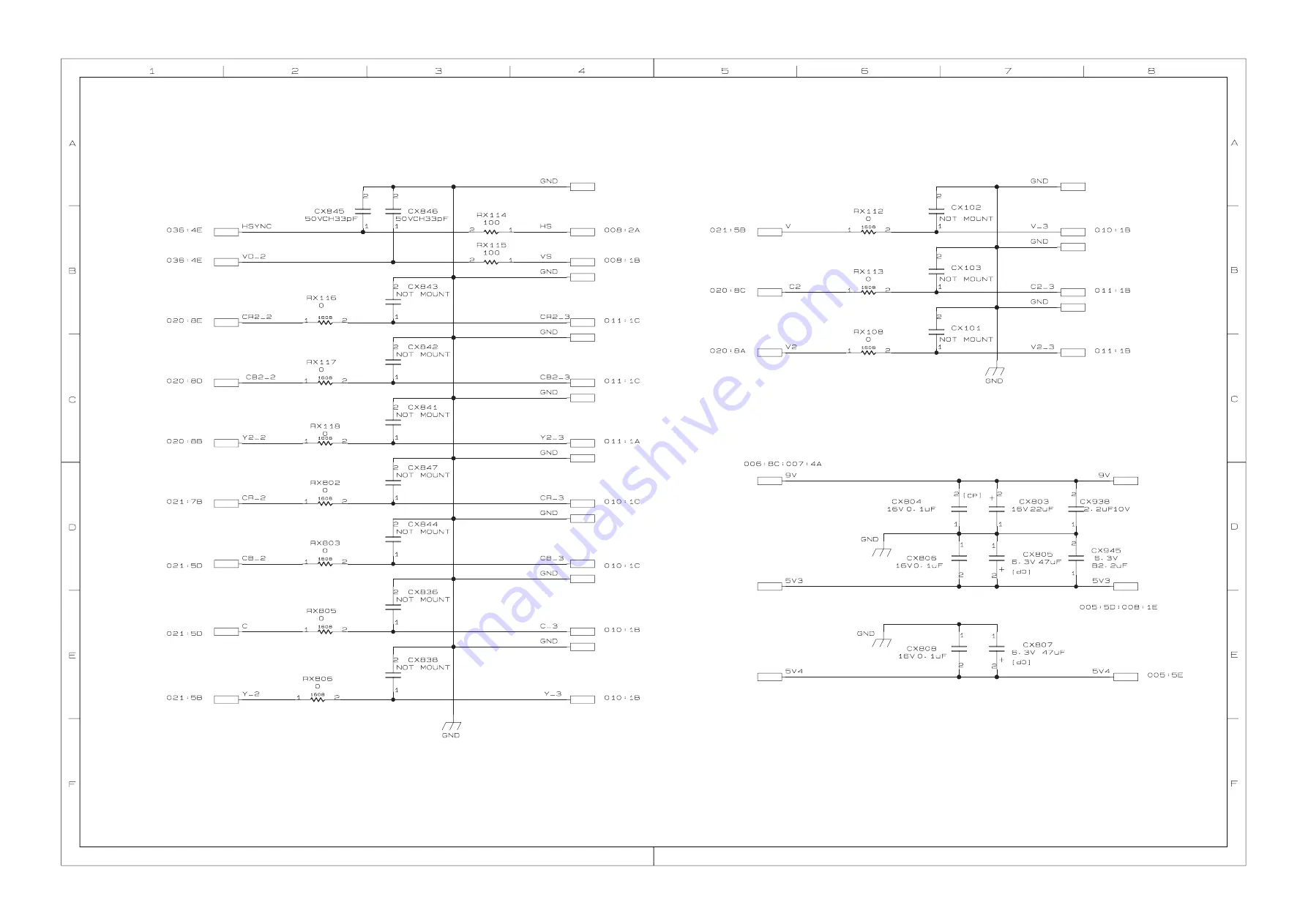 Toshiba 29CJZ8UR Service Manual Download Page 52