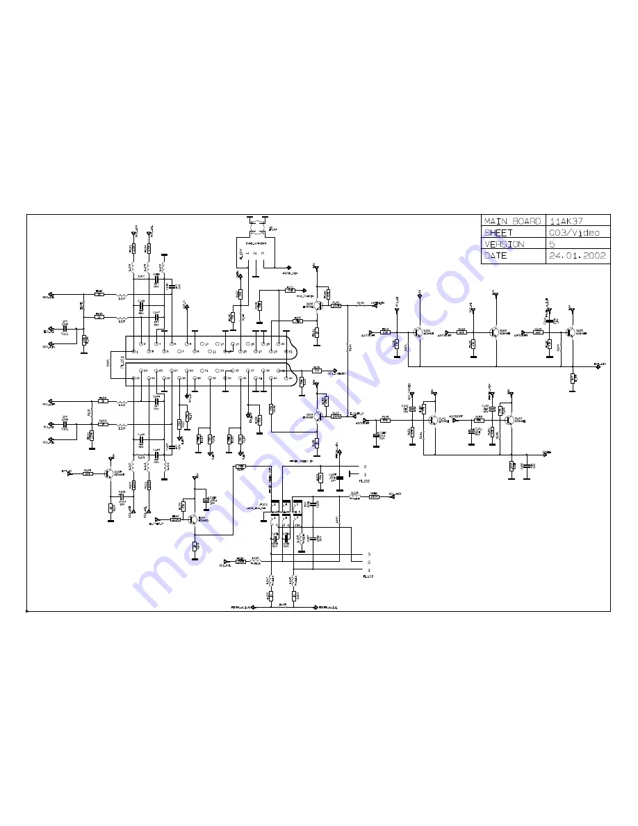 Toshiba 29V24F Service Manual Download Page 55