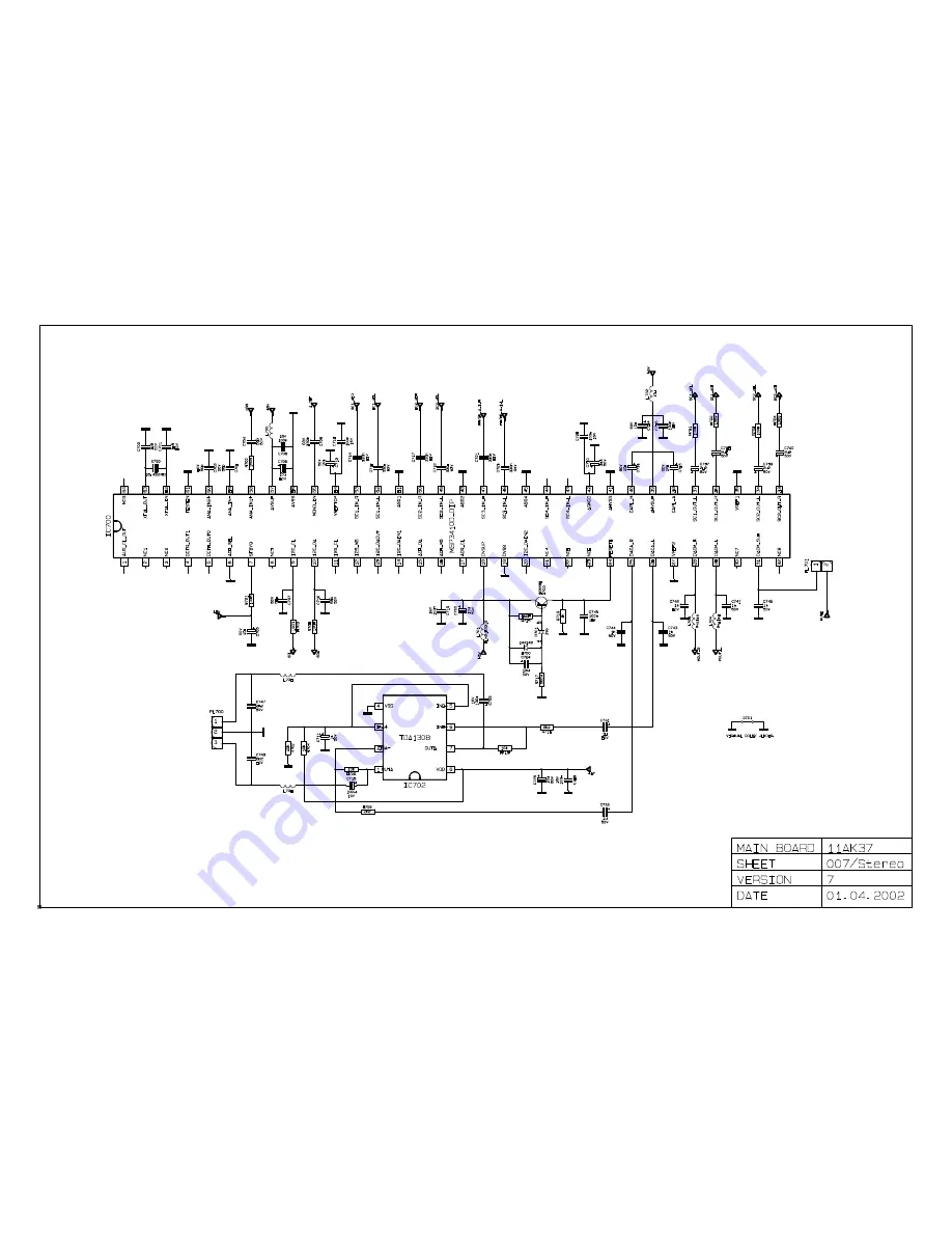 Toshiba 29V24F Service Manual Download Page 65