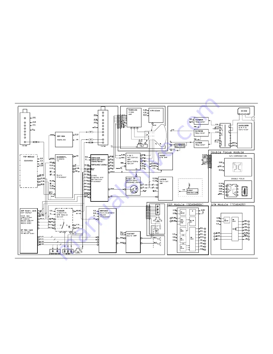 Toshiba 29VH14P Service Manual Download Page 58