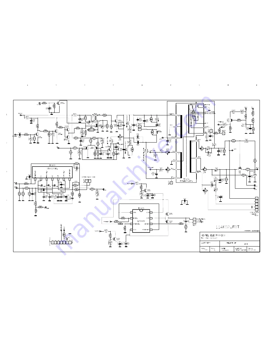 Toshiba 29VH27D Service Manual Download Page 124