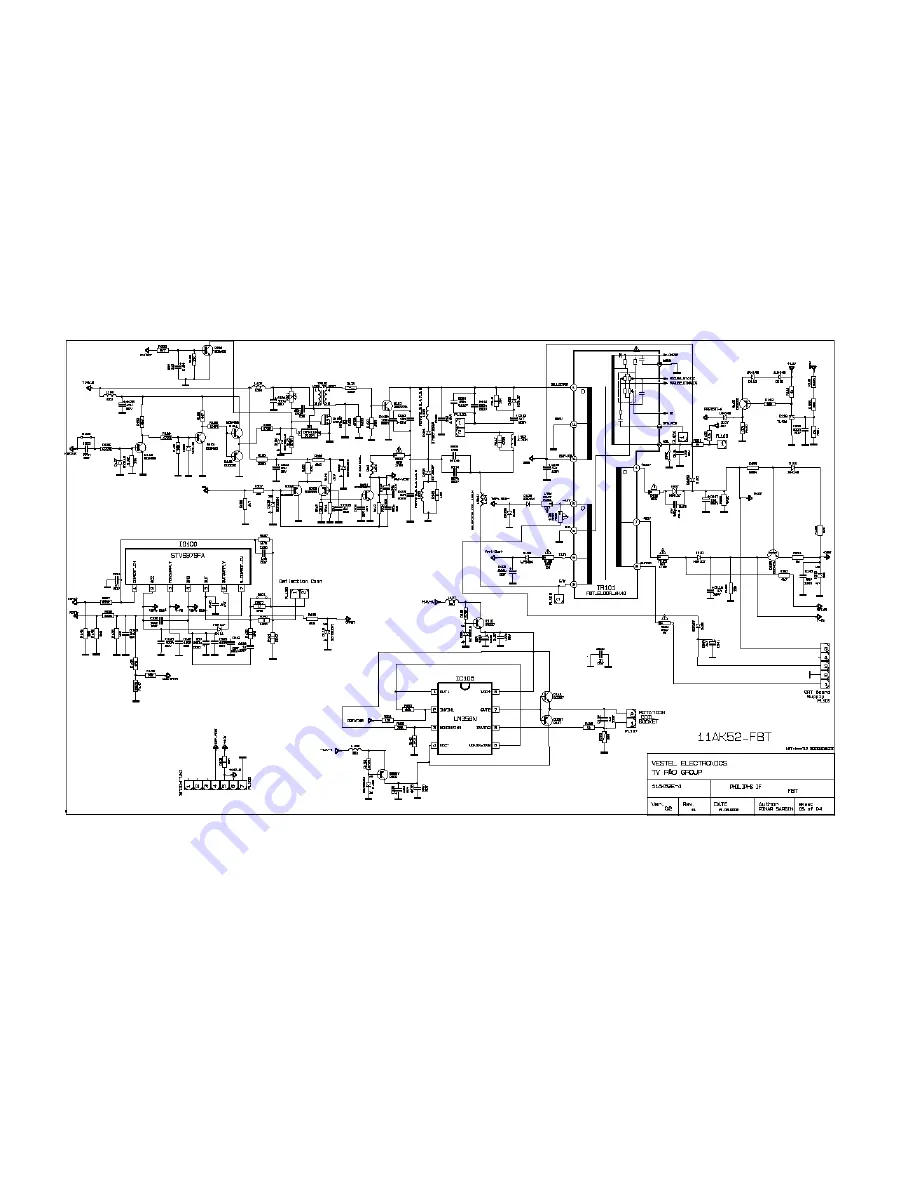 Toshiba 29VH27E Service Manual Download Page 100