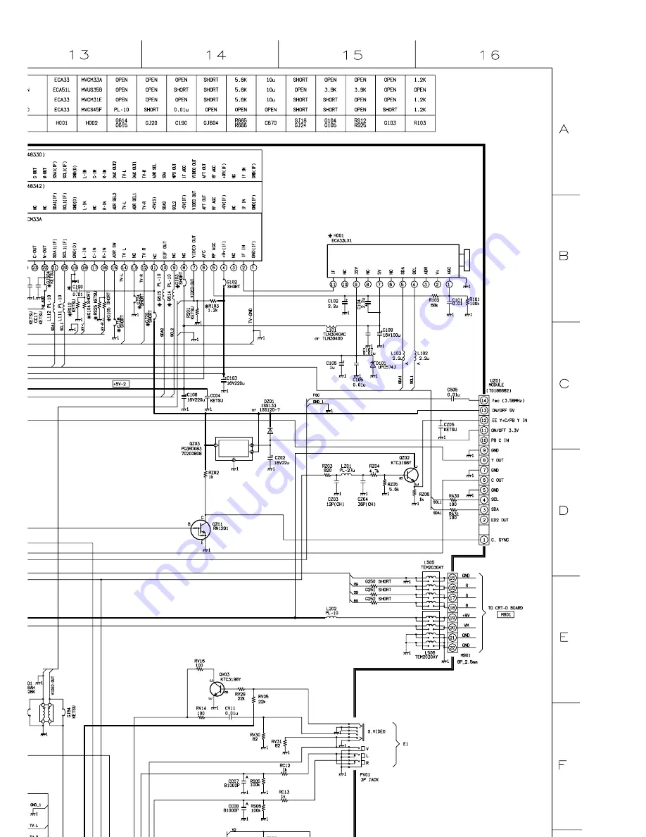 Toshiba 29VZ6DA Service Manual Download Page 33