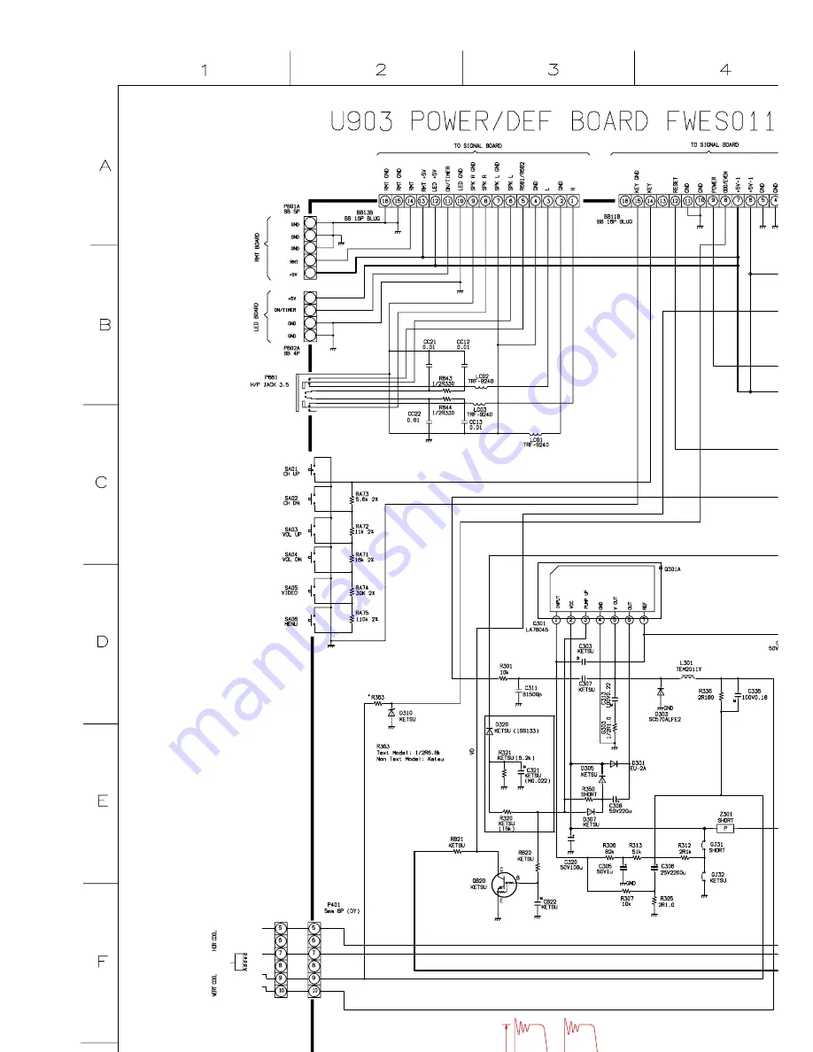 Toshiba 29VZ6DA Service Manual Download Page 39