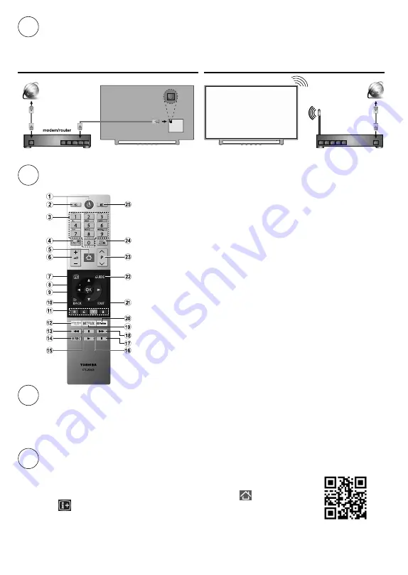 Toshiba 32 L/W29 Series Quick Start Manual Download Page 40