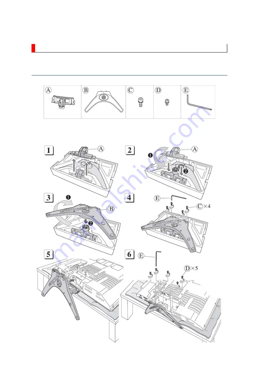 Toshiba 32A3000P Manual Download Page 126