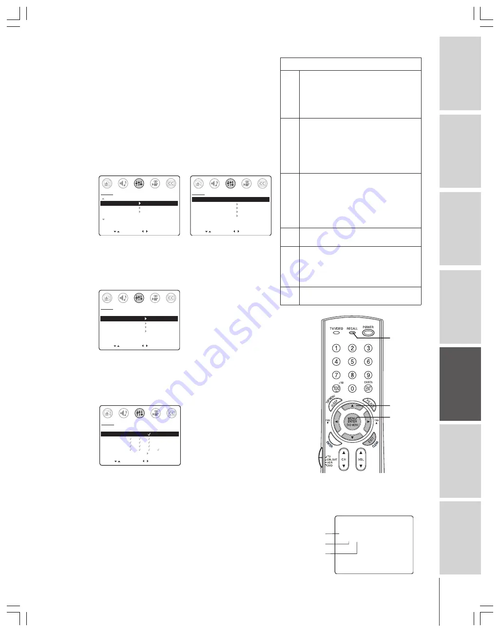 Toshiba 32AF43 Owner'S Manual Download Page 31