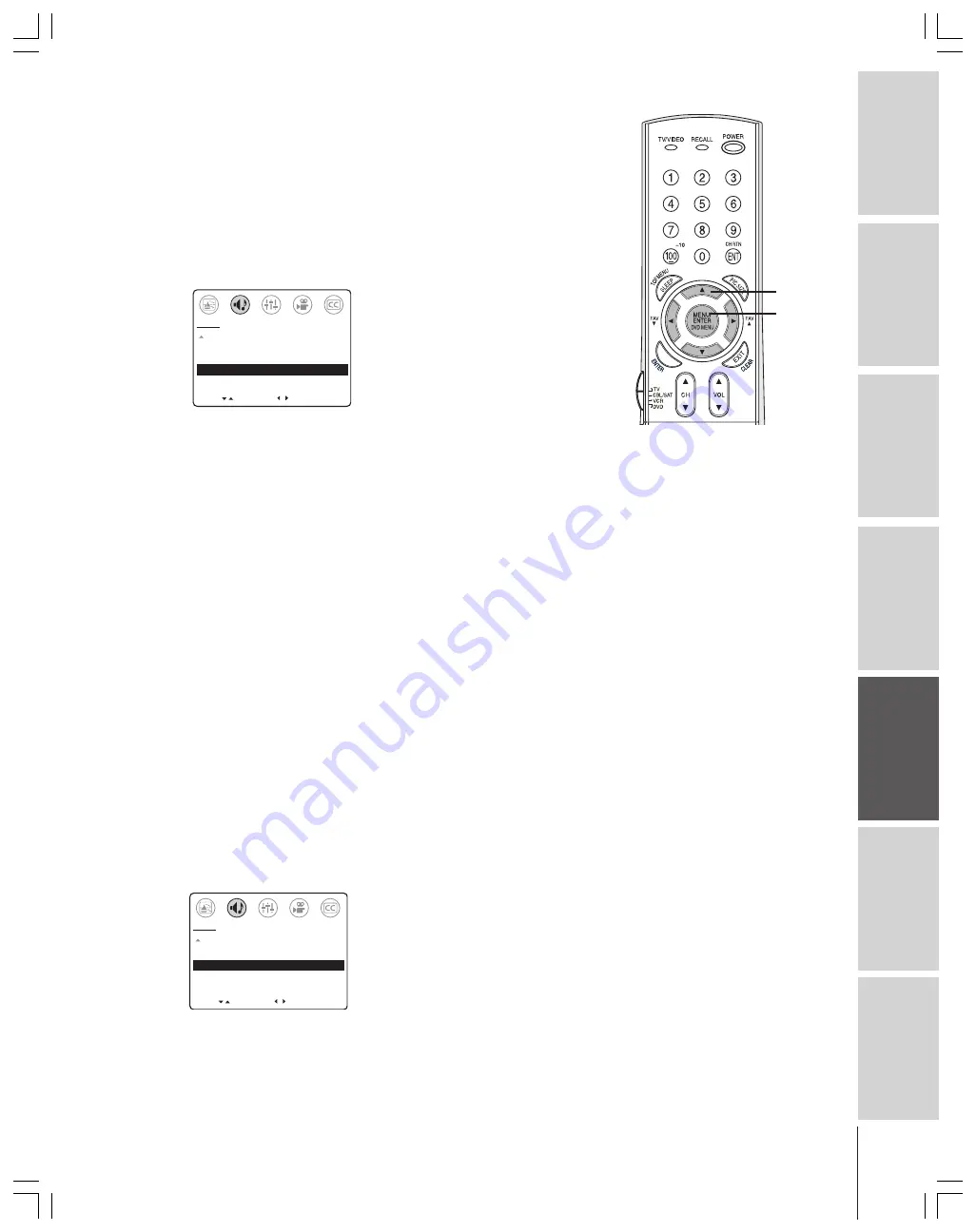 Toshiba 32AF43 Owner'S Manual Download Page 39